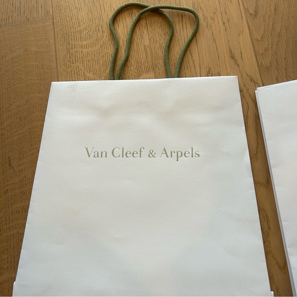 Set of 2 - VCA Van Cleef & Arpels Shopping Bag - Picture 3 of 5